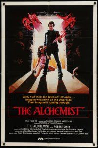 1y027 ALCHEMIST int'l 1sh '85 directed by Charles Band, Robert Ginty, Lucinda Dooling!