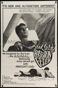 1y657 PASSION FEVER 1sh '69 his hang up was the sweet smell of any woman & he mastered that game!