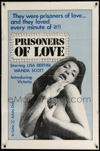 1y684 PRISONERS OF LOVE 1sh '70s and they loved every minute of it, introducing Victoria!