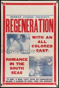 1y003 REGENERATION 1sh '23 beauty Stella Mayo, romance at sea with all-colored cast!