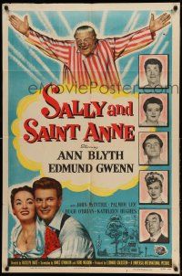 1y730 SALLY & SAINT ANNE 1sh '52 Ann Blyth, Edmund Gwenn, Frances Bavier!