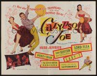 1z598 CALYPSO JOE style A 1/2sh '57 Herb Jeffries, sexy Angie Dickinson, bongo beat, cool images!