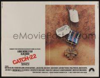 1z612 CATCH 22 1/2sh '70 directed by Mike Nichols, based on the novel by Joseph Heller!