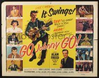 1z679 GO JOHNNY GO 1/2sh '59 Chuck Berry, Alan Freed, you know, like I mean - it's way out!