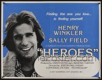 1z702 HEROES 1/2sh '77 close-up of Henry Winkler and his cool hair!