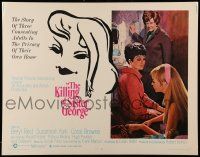 1z725 KILLING OF SISTER GEORGE 1/2sh '69 Susannah York in lesbian triangle, Aldrich directed!