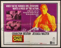1z784 NUMBER ONE 1/2sh '69 alcoholic football player Charlton Heston has nowhere to go but down!