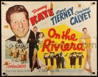 1z789 ON THE RIVIERA 1/2sh '51 image of Danny Kaye, sexy Gene Tierney & Corinne Calvet!