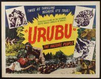 1z927 URUBU THE VULTURE PEOPLE 1/2sh '48 people from the jungles of Brazil, 1000 authentic chills!