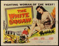 1z965 WHITE SQUAW style A 1/2sh '56 Native American May Wynn is half-Indian, half-white, all woman!