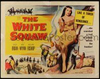 1z966 WHITE SQUAW style B 1/2sh '56 Native American May Wynn is half-Indian, half-white, all woman!