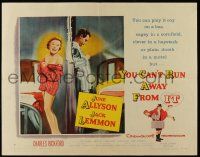 1z982 YOU CAN'T RUN AWAY FROM IT style A 1/2sh '56 Lemmon & Allyson in It Happened One Night remake