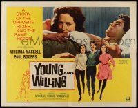 1z987 YOUNG & WILLING 1/2sh '64 Virginia Maskell, Ian McShane, English college sex!