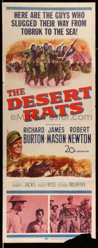 1z073 DESERT RATS insert '53 Richard Burton leads Australian & New Zealand soldiers against Nazis!
