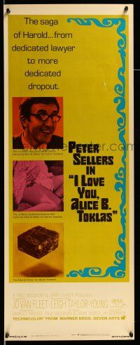 1z194 I LOVE YOU, ALICE B. TOKLAS insert '68 Peter Sellers eats turned-on marijuana brownies!