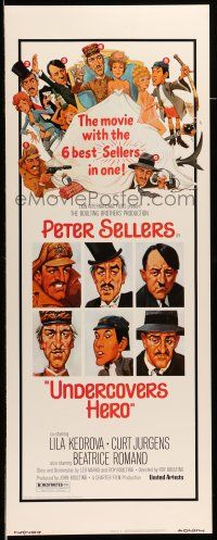 1z482 UNDERCOVERS HERO insert '75 Peter Sellers in the movie with the 6 best Sellers in one!