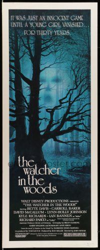1z501 WATCHER IN THE WOODS insert R81 Disney, it was just game until a girl vanished for 30 years!