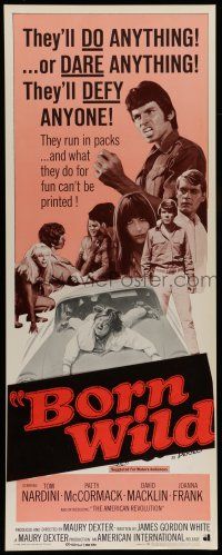 1z524 YOUNG ANIMALS insert '68 AIP bad teens, the wildest of the young ones!