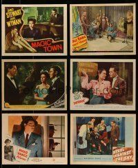 2a013 LOT OF 47 1940S LOBBY CARDS '40s great scenes from a variety of different movies!