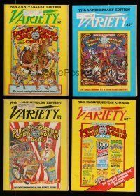 2a134 LOT OF 5 VARIETY ANNIVERSARY EDITION MAGAZINES '80-87 Ringling Bros. and Barnum & Bailey!