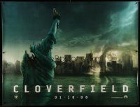 2a154 LOT OF 2 HORROR/SCI-FI SUBWAY POSTERS '10s Cloverfield & 28 Weeks Later!
