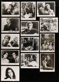 2a242 LOT OF 85 1970S TV RE-RELEASE 8X10 STILLS WITH BAGS '70s a variety of great movie scenes!