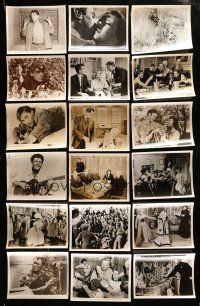 2a258 LOT OF 55 MOSTLY 1930S-50S 8X10 STILLS '30s-50s scenes from a variety of different movies!