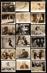 2a262 LOT OF 48 MOSTLY 1930S-50S 8X10 STILLS '30s-50s a variety of portraits & movie scenes!