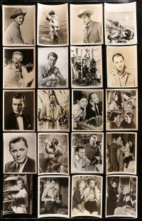 2a268 LOT OF 42 MOSTLY 1930S-50S 8X10 STILLS '30s-50s a variety of portraits & movie scenes!
