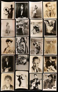 2a273 LOT OF 39 MOSTLY 1930S-50S 8X10 STILLS '30s-50s a variety of portraits & movie scenes!