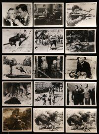 2a290 LOT OF 22 SWEDISH DELUXE 1940S-70S 8X10 STILLS '40s-70s a variety of movie scenes!