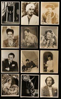 2a295 LOT OF 19 DELUXE MOSTLY 1920S-30S 8X10 STILLS '20s-30s portraits from a variety of movies!