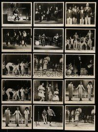2a296 LOT OF 18 T.A.M.I. SHOW 8X10 STILLS '64 great images of top music performers on stage!