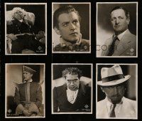 2a216 LOT OF 6 1930S-40S 7x9 GERMAN STILLS '30s-40s great portraits of top German actors!