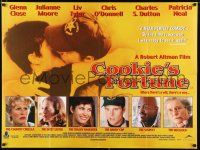2b598 COOKIE'S FORTUNE British quad '99 Robert Altman, Glenn Close, Liv Tyler, Julianne Moore!