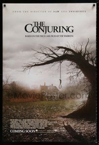 2b563 CONJURING advance DS English 1sh '13 based on the true case files of the Warrens, noose image