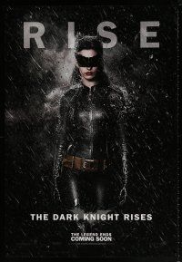 2b565 DARK KNIGHT RISES teaser English 1sh '12 Anne Hathaway as Catwoman, Rise!