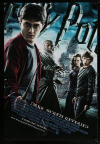 2b575 HARRY POTTER & THE HALF-BLOOD PRINCE advance DS English 1sh '09 Radcliffe, Grint & Wright!