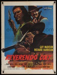 2b506 REVEREND'S COLT French 24x32 '70 Leon Klimovsky's Reverendo Colt, spaghetti western!