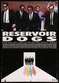 2b390 RESERVOIR DOGS Japanese 29x41 '93 Quentin Tarantino, Harvey Keitel, Steve Buscemi, Penn!