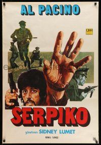 2b373 SERPICO Turkish '74 Al Pacino on the streets, Sidney Lumet crime classic, different!