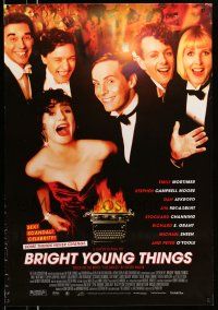 2c136 BRIGHT YOUNG THINGS 1sh '03 Emily Mortimer, Stephen Campbell Moore and cast!