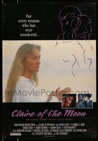 2c166 CLAIRE OF THE MOON 1sh '94 music by Christa Haven, Nicole Conn, Clemmer & more!