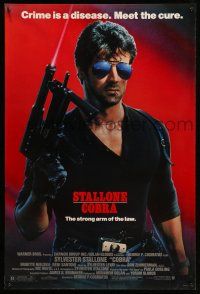 2c173 COBRA 1sh '86 crime is a disease and Sylvester Stallone is the cure!