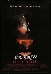 2c186 CROW: CITY OF ANGELS int'l 1sh '96 Tim Pope directed, believe in the power of another!