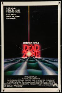2c200 DEAD ZONE 1sh '83 David Cronenberg, Stephen King, he has the power to see the future!