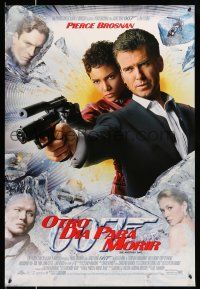 2c211 DIE ANOTHER DAY DS Spanish/U.S. style D export int'l 1sh '02 Brosnan as Bond, Berry, Pike, Yune!