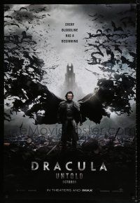 2c219 DRACULA UNTOLD teaser DS 1sh '14 every bloodline has a beginning, vampires!