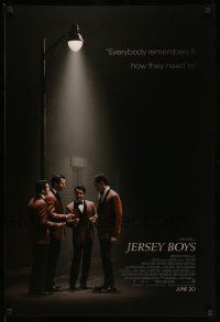 2c440 JERSEY BOYS int'l advance DS 1sh '14 John Lloyd Young as Frankie Valli, The Four Seasons!