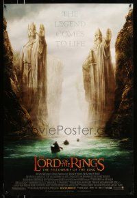2c487 LORD OF THE RINGS: THE FELLOWSHIP OF THE RING advance DS 1sh '01 J.R.R. Tolkien, Argonath!